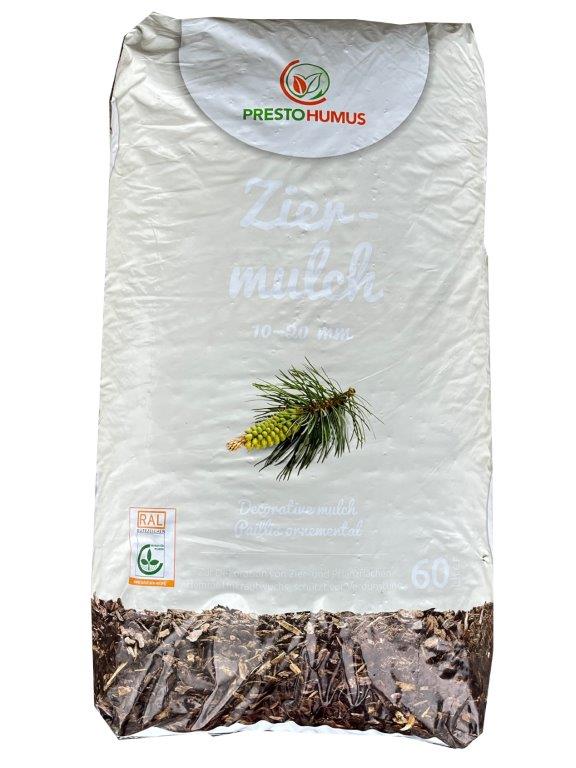 Kiefern-Ziermulch 10-20 mm, 60 L Sack